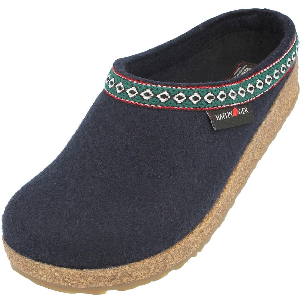 HAFLINGER Women's Gz Classic Grizzly Slippers (Size Women’s 8, or 39)